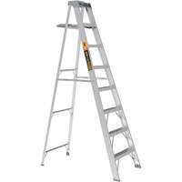 Step Ladder with Paint Tray, 8', Aluminum, 225 lbs. Capacity, Type 2 Oxford Builders Supplies Inc