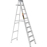 Step Ladder with Paint Tray, 10', Aluminum, 225 lbs. Capacity, Type 2 Oxford Builders Supplies Inc