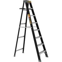 Step Ladder with Paint Tray, 8', Fibreglass, 250 lbs. Capacity, Type 1 Oxford Builders Supplies Inc