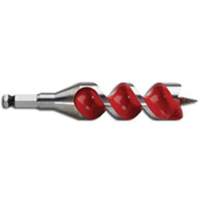 Longue m&egrave;che h&eacute;licoidale pour perceuse, Diam&egrave;tre de 1-1/4, Cannelure 4", Tige 7/16" hexagonal Oxford Builders Supplies Inc
