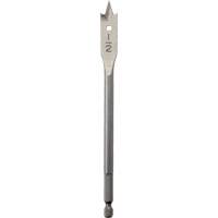 M&egrave;che plate, Diam&egrave;tre de 1/2", Tige 1/4" hex, Longeur de 6" Oxford Builders Supplies Inc