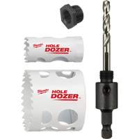Trousse de scie-cloche Hole Dozer pour verrou de porte, 4 morceaux Oxford Builders Supplies Inc