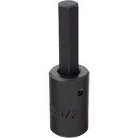 Socket Bit, Hex, 1/2" x 3-5/8" L, 1/2" Drive Oxford Builders Supplies Inc