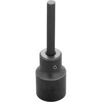 Socket Bit, Hex, 6 mm x 3-1/4" L, 1/2" Drive Oxford Builders Supplies Inc