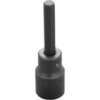Socket Bit, Hex, 8 mm x 3-1/4" L, 1/2" Drive Oxford Builders Supplies Inc