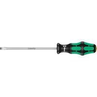 Tapered Slotted Screwdriver, 6.5 mm Tip, Round, 10-1/16" L, Plastic Handle Oxford Builders Supplies Inc