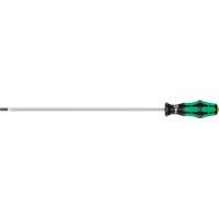 Slotted Screwdriver, 1/4" Tip, Round, 15-3/4" L, Plastic Handle Oxford Builders Supplies Inc