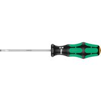 Slotted Screwdriver, 4 mm Tip, Round, 7-25/32" L, Plastic Handle Oxford Builders Supplies Inc