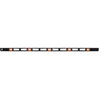 Top-Reading Level, I-Beam, 72" L, Aluminum, 5, Non-Magnetic Oxford Builders Supplies Inc