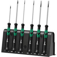 Micro Series Screwdriver Set with Rack, 6 Pcs. Oxford Builders Supplies Inc