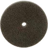 Standard Abrasives Unitized Wheel, 3" x 1/4", 1/4" Arbor, Fine Grit, Aluminum Oxide Oxford Builders Supplies Inc