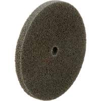 Standard Abrasives Unitized Wheel, 3" x 1/4", 1/4" Arbor, Fine Grit, Aluminum Oxide Oxford Builders Supplies Inc