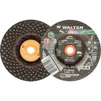 Flexcut Depressed Centre Grinding Wheels, 5", 36 Grit, Aluminum Oxide, 5/8"-11, 12200 RPM, Type 29 Oxford Builders Supplies Inc
