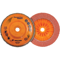 Enduro-Flex Turbo Flap Disc, 4-1/2" x 5/8"-11, Type 27S, 36/60 Grit, Ceramic Oxford Builders Supplies Inc