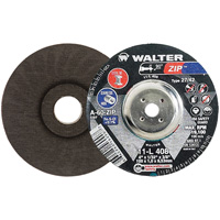 Zip Cutting and Grinding Wheel, 4" x 1/32", 3/8" Arbor, Type 27, 60 Grit, Aluminum Oxide Oxford Builders Supplies Inc