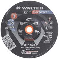 Meule PIPEFITTER, 6" x 3/32", Oxyde d'aluminium, Type 27 Oxford Builders Supplies Inc