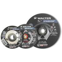 Disque pour meulage et tronçonnage STAINLESS, 4-1/2" x 1/4", Arbre de 5/8"-11, Type 28S, Oxyde d'aluminium, 13 300 Tr/min Oxford Builders Supplies Inc