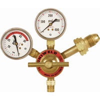 Light-Duty Single Stage Regulator, Acetylene, CGA510 Inlet Oxford Builders Supplies Inc
