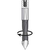 Through-Hole Carbide Tipped Drill, 8 mm Diameter Oxford Builders Supplies Inc