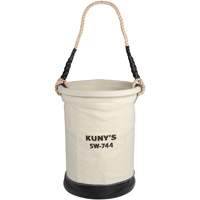 Heavy-Duty Buckets, 11" L x 11" W x 16" H, Canvas, Beige Oxford Builders Supplies Inc
