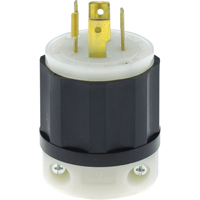 Dispositif verrouillable de qualit&eacute; industrielle, Nylon, 20 A, 125 V/250 V, L14-20P Oxford Builders Supplies Inc
