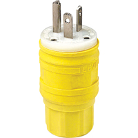 Pris &agrave; lames droites &eacute;tanche Wetguard, Plastique, 20 A, 250 V Oxford Builders Supplies Inc