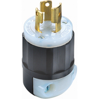 Dispositif verrouillable de qualit&eacute; industrielle, Nylon, 15 A, 125 V, L5-15P Oxford Builders Supplies Inc