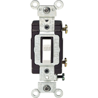 Commercial Grade Single Pole Toggle Switch Oxford Builders Supplies Inc