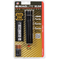 Lampes de poche XL50, DEL, 200 lumens, Piles AAA Oxford Builders Supplies Inc