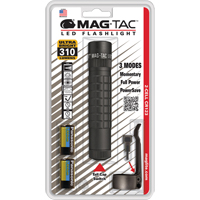 Lampes de poche tactiques Mag-Tac, DEL, 310 lumens, Piles CR123 Oxford Builders Supplies Inc