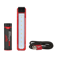 USB Rover Pocket Flood Light, LED, 445 Lumens, 2 Hrs. Run Time, Rechargeable Battery, Plastic Oxford Builders Supplies Inc