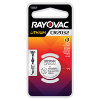 CR2032 Lithium Coin Cell Battery, 3 V Oxford Builders Supplies Inc