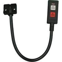 LED Gooseneck Maplight, 1 W, LED, 12" Neck, Black Oxford Builders Supplies Inc