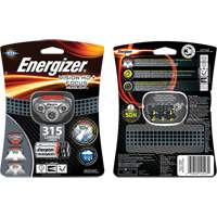Lampe frontale Vision HD+ Focus, DEL, 315 lumens, 6 hres de fonctionnement, piles AAA Oxford Builders Supplies Inc