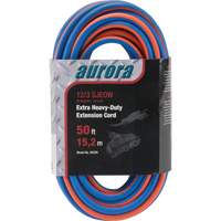 TPE-Rubber Extension Cord with Light Indicator, All-Weather, SJEOW, 12/3 AWG, 15 A, 3 Outlet(s), 50' Oxford Builders Supplies Inc