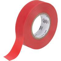 Ruban isolant, 19 mm (3/4") x 18 m (60'), Rouge, 7 mils Oxford Builders Supplies Inc