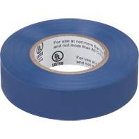 Electrical Tape, 19 mm (3/4") x 18 M (60'), Blue, 7 mils Oxford Builders Supplies Inc