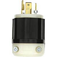 Fiche verrouillable de calibre industriel, Nylon, 30 A, 347 V/600 V, L20-30P Oxford Builders Supplies Inc