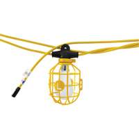 LED Bulb Stringlights, 10 Lights, 1200" L, Plastic Housing Oxford Builders Supplies Inc