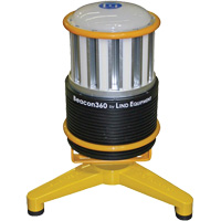 Beacon360 GO Portable Work Light with Floor Stand, LED, 45 W, 6000 Lumens, Aluminum Housing Oxford Builders Supplies Inc