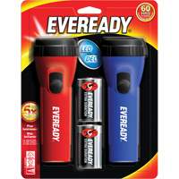 Trousse de lampe de poche &agrave; usage g&eacute;n&eacute;ral Eveready, DEL, 25 lumens, Piles D Oxford Builders Supplies Inc