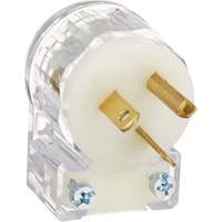 Prise de rallonge &agrave; angle de qualit&eacute; hospitali&egrave;re, Nylon, 20 A, 250 V Oxford Builders Supplies Inc