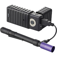 Lampe stylo UV avec port de recharge micro USB Stylus Pro, DEL, Corps en Aluminium, piles Rechargeable, Compris Oxford Builders Supplies Inc