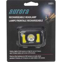 Headlamp, LED, 350 Lumens, 2 Hrs. Run Time, Rechargeable Batteries Oxford Builders Supplies Inc