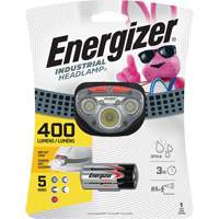 Lampe frontale avec mise au point Vision HD+, DEL, 400 lumens, 3 hres de fonctionnement, piles AAA Oxford Builders Supplies Inc