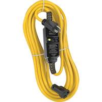 Self-Test Automatic Reset GFCI Cord Set, 120 V, 15 A, 25' Cord Oxford Builders Supplies Inc