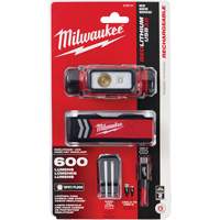 Lampe frontale pour casque de s&eacute;curit&eacute; USB REDLITHIUM, DEL, 600 lumens, 5 hres de fonctionnement, piles Rechargeable Oxford Builders Supplies Inc