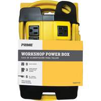 Workshop Power Box, 8 Outlet(s), 6', 15 Amps, 1875 W, 125 V Oxford Builders Supplies Inc