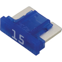 Fusible &agrave; lames pour automobiles LP de la s&eacute;rie MINI, Cartouche, 15 A, 58 V Oxford Builders Supplies Inc