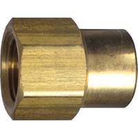 Reduced Pipe Coupling, Brass, 1/2" x 3/8" Oxford Builders Supplies Inc